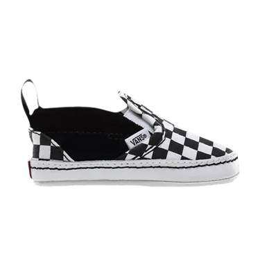 Vans Slip-On V Crib 'Checker - Black White'