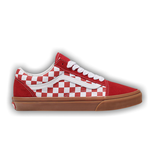 Vans Old Skool 'Fat Lace - Checkered Red'