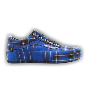Vans Old Skool Platform 'Patent Plaid Limoges'