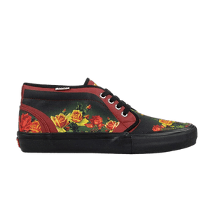 Supreme x Jean Paul Gaultier x Vans Chukka 95 'Burgundy Floral'