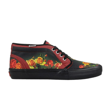 Supreme x Jean Paul Gaultier x Vans Chukka 95 'Burgundy Floral'
