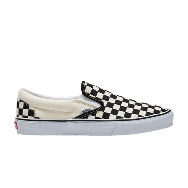 Vans Classic Slip-On Wide 'Checkerboard - Black White'