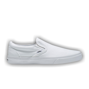 Vans Classic Slip-On Wide 'Canvas - True White'