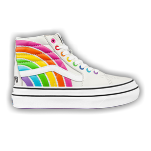 Flour Shop x Vans Super ComfyCush Sk8-Hi 'Rainbow'