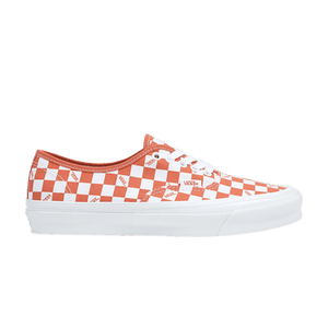 Vans OG Authentic LX 'Mecca Orange Checkerboard'