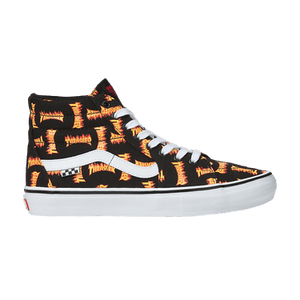 Thrasher x Vans Skate Sk8-Hi 'Allover Thrasher Logo'