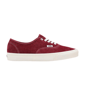 Vans Authentic 'Pig Suede Pomegranate Snow White'