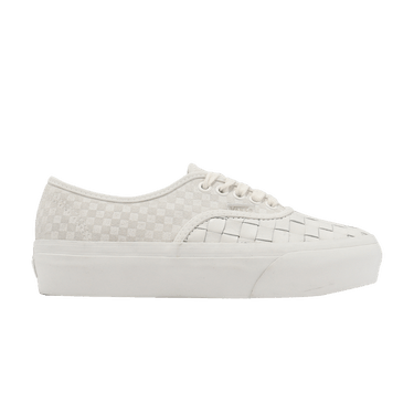 Vans Authentic Platform 'Woven - Blanc De Blanc'