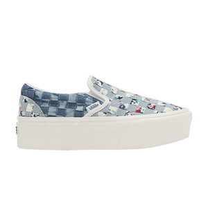 Vans Classic Slip-On Stackform 'Woven - Denim Floral'