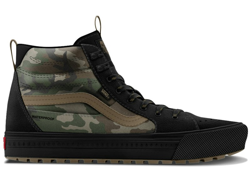 Vans Sk8-Hi MTE Waterproof Camo Black Tan VN000Y62CMA