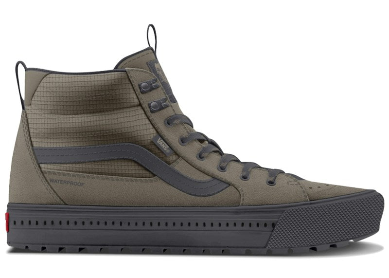 Vans Sk8-Hi MTE Waterproof Ripstop Bungee Cord Brown Black VN000Y629JC
