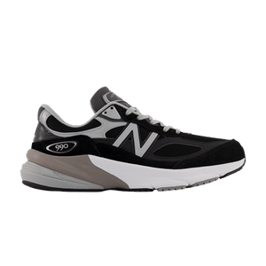 New Balance Wmns 990v6 Made in USA 2E Wide 'Black Silver'