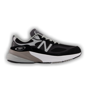 New Balance Wmns 990v6 Made in USA 2E Wide 'Black Silver'
