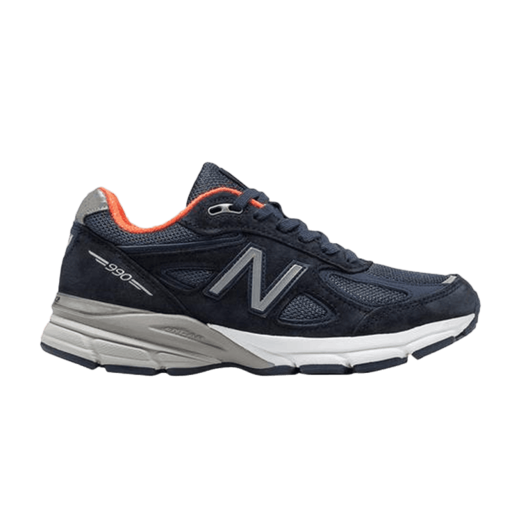 New Balance Wmns 990v4 Made in USA 'Navy Orange' W990NV4