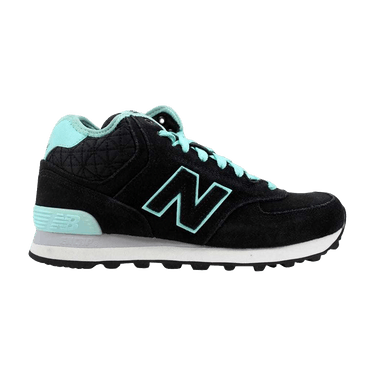 New Balance Wmns 574 'Black Aqua'