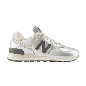 New Balance Wmns 574 'Metallic Silver Artic Grey'