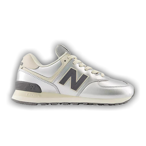 New Balance Wmns 574 'Metallic Silver Artic Grey'