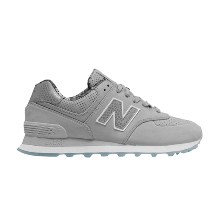 New Balance Wmns 574 Lux Reptile 'Silver Mink' WL574SYA
