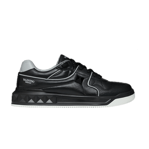 Valentino One Stud Low 'Black Grey'