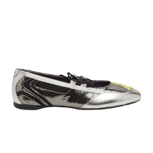 Wmns Diesel D-Mile Lace Up Ballerina 'Silver'