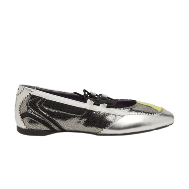 Wmns Diesel D-Mile Lace Up Ballerina 'Silver'