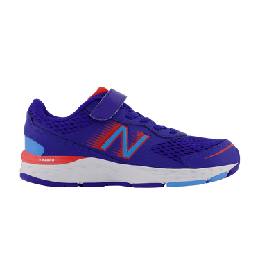 New Balance 680v6 Bungee Big Kid 'Blue Neo Flame'