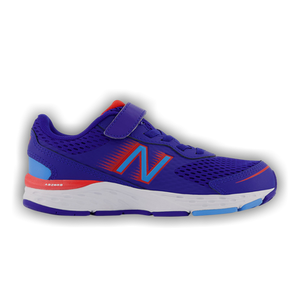 New Balance 680v6 Bungee Big Kid 'Blue Neo Flame'