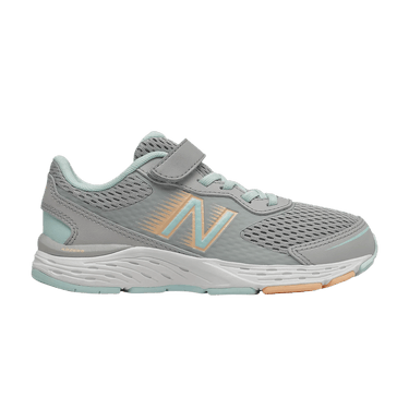 New Balance 680v6 Bungee Big Kid 'Rain Cloud Pale Blue Chill'