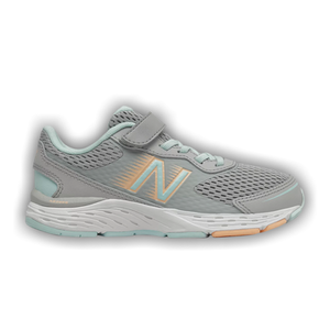 New Balance 680v6 Bungee Big Kid 'Rain Cloud Pale Blue Chill'