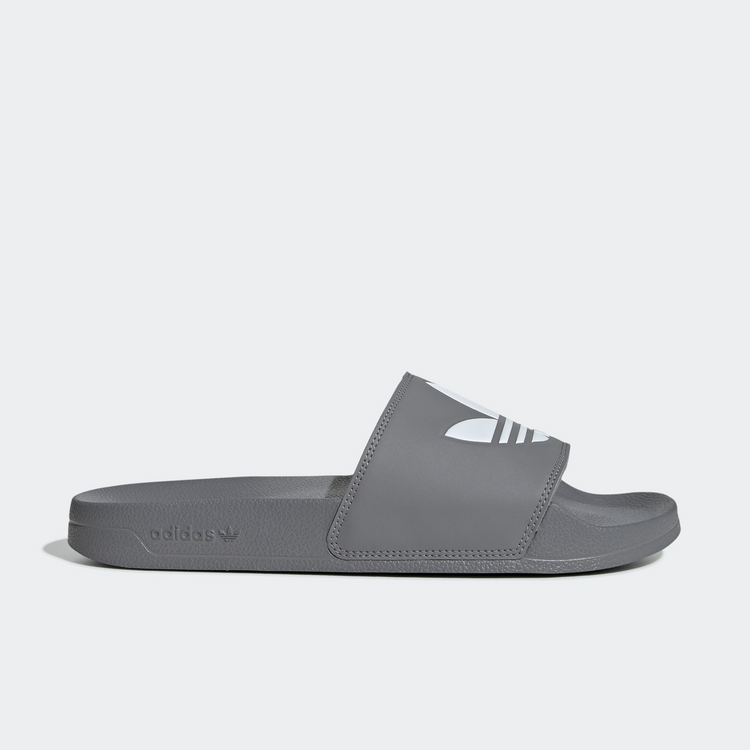 adidas Adilette Lite Slides 'Trefoil Logo - Grey'