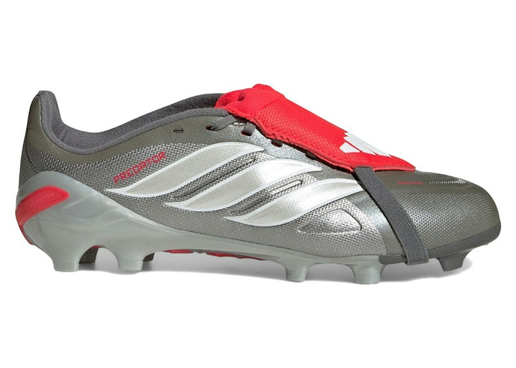 adidas Predator League Fold-Over Tongue FG Finishers Steel Pack (Kids) JR3312