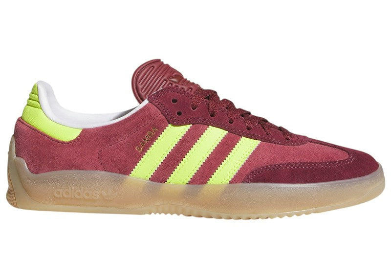 adidas Puig Samba Maroon Semi Solar Yellow KK3742