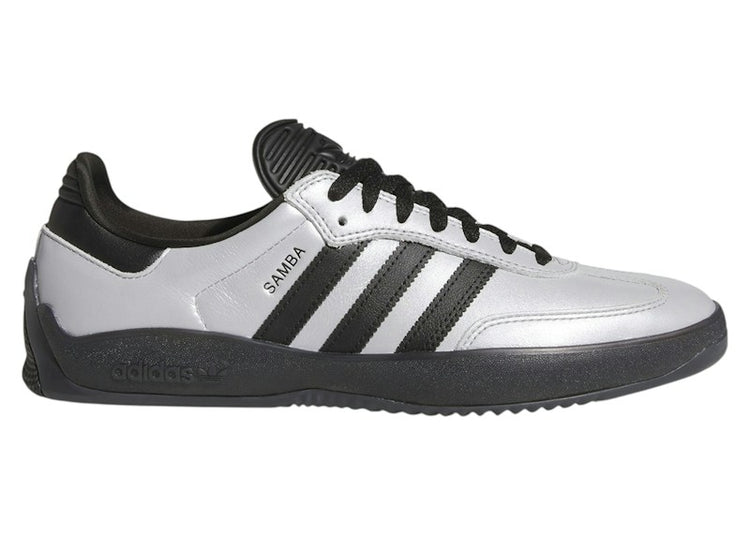 adidas Puig Samba Silver Metallic Black HQ4747