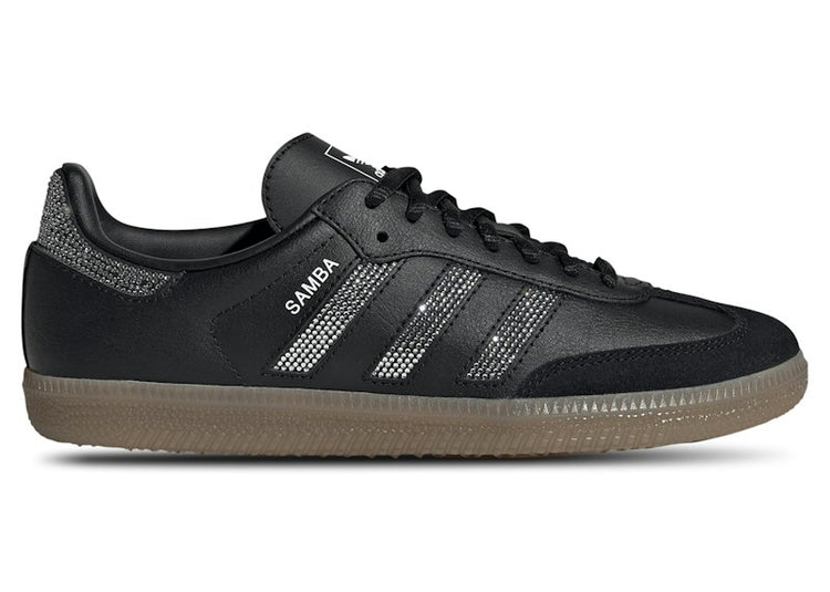 adidas Samba OG Rhinestone Black Silver (GS) KK1974
