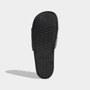 Adidas Adilette Comfort Slide 'All Over Logos - Black'