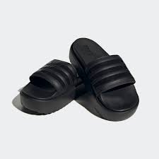 adidas Wmns Adilette Platform Slide 'Triple Black'