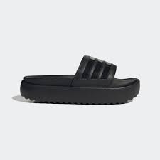 adidas Wmns Adilette Platform Slide 'Triple Black'
