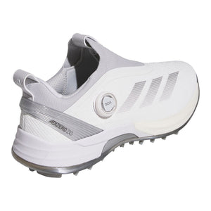 adidas Adizero ZG BOA Spikeless Golf 'White Silver Metallic'