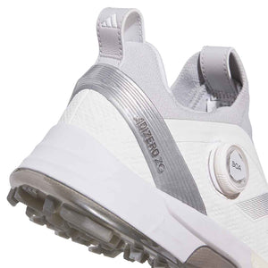 adidas Adizero ZG BOA Spikeless Golf 'White Silver Metallic'