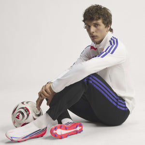 adidas F50 Hyperfast League Laceless FG 'Cloud White Solar Purple'