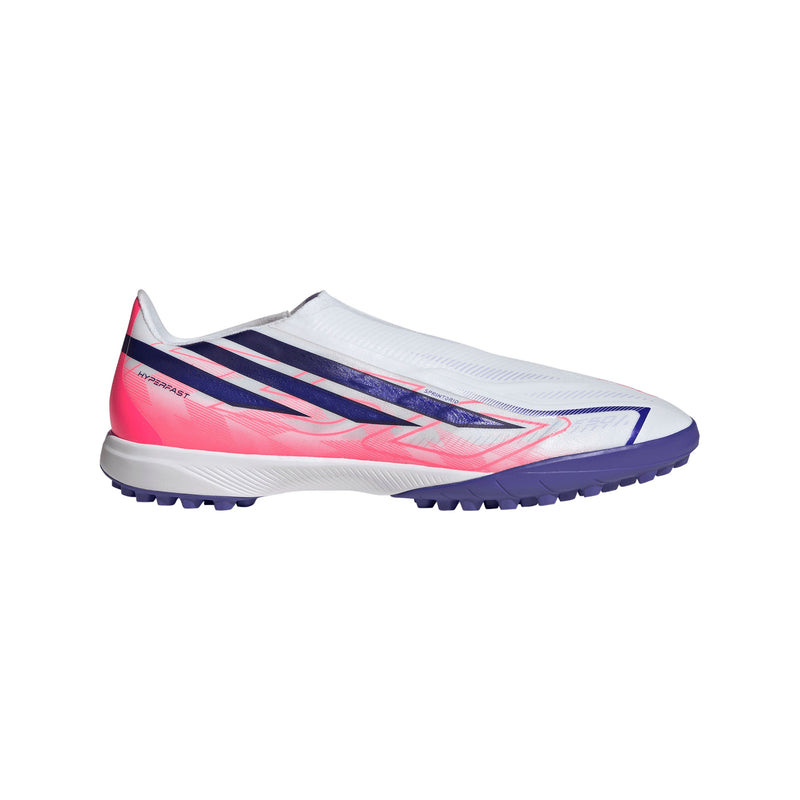 adidas F50 Hyperfast League Laceless TF 'Cloud White Solar Turbo'
