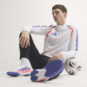 adidas F50 Hyperfast League Laceless TF 'Cloud White Solar Turbo'