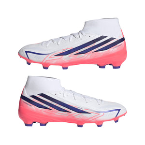 adidas F50 Hyperfast League Mid FG 'Cloud White Solar Turbo'