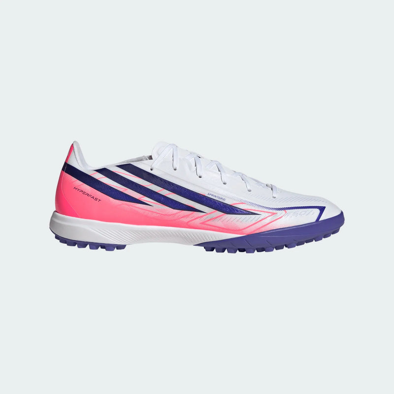 adidas F50 Hyperfast League TF 'Cloud White Solar Purple'