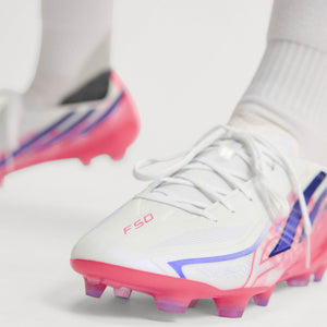 adidas F50 Hyperfast Pro FG 'Cloud White Solar Purple'