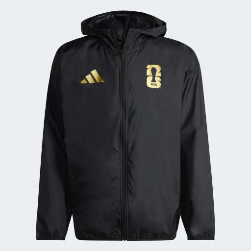 Adidas FIFA World Cup 26 Official Emblem Windbreaker 'Black'