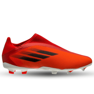Adidas X Speedflow.3 Laceless FG J 'Red'