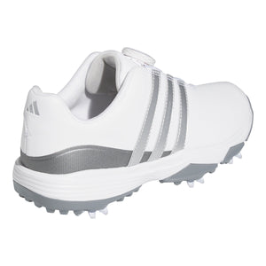 Adidas Tour 360 24 BOA Golf J 'White Iron Metallic'