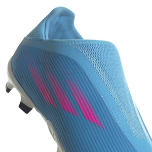 Adidas X Speedflow.3 Laceless FG 'Sky Rush Team Shock Pink'