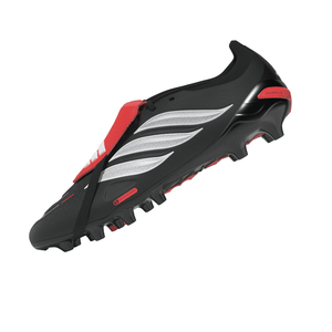 adidas Predator League Fold Over Tongue AG 'Core Black Cloud White Lucid Red'